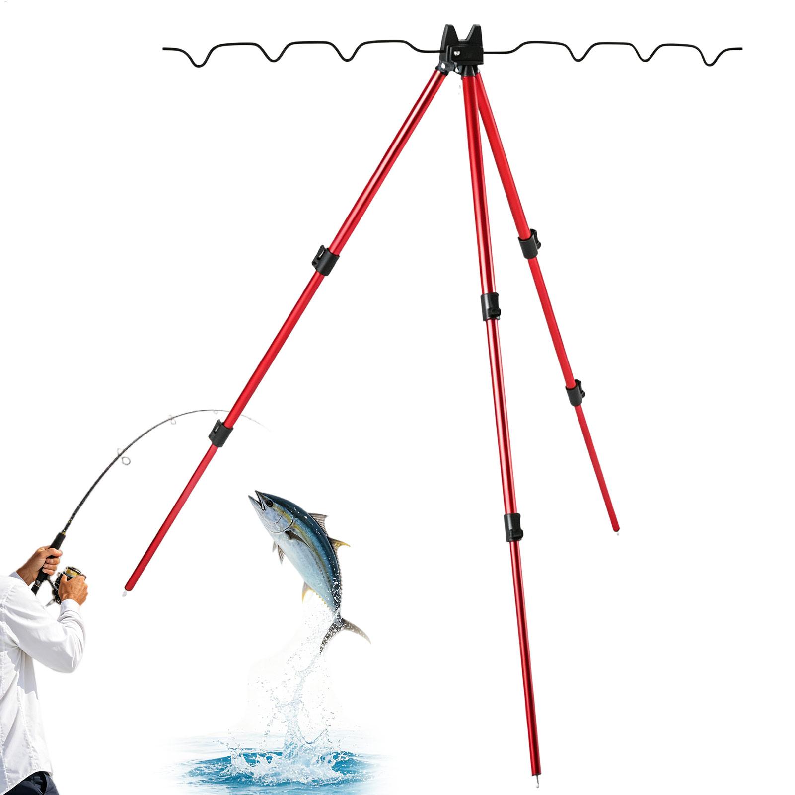 Fishing Pole Stand For Ground  - огляд і ціна Fishing Rod Telescopic