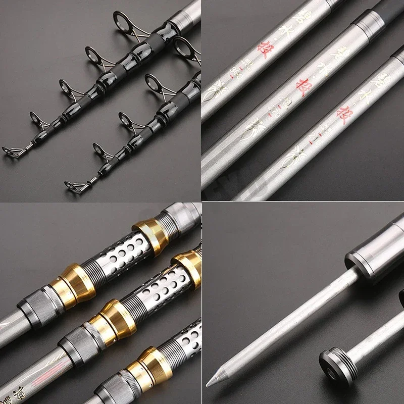 1.8M-3.6M Superhard Telescopic - огляд і ціна Fishing Rod Surf