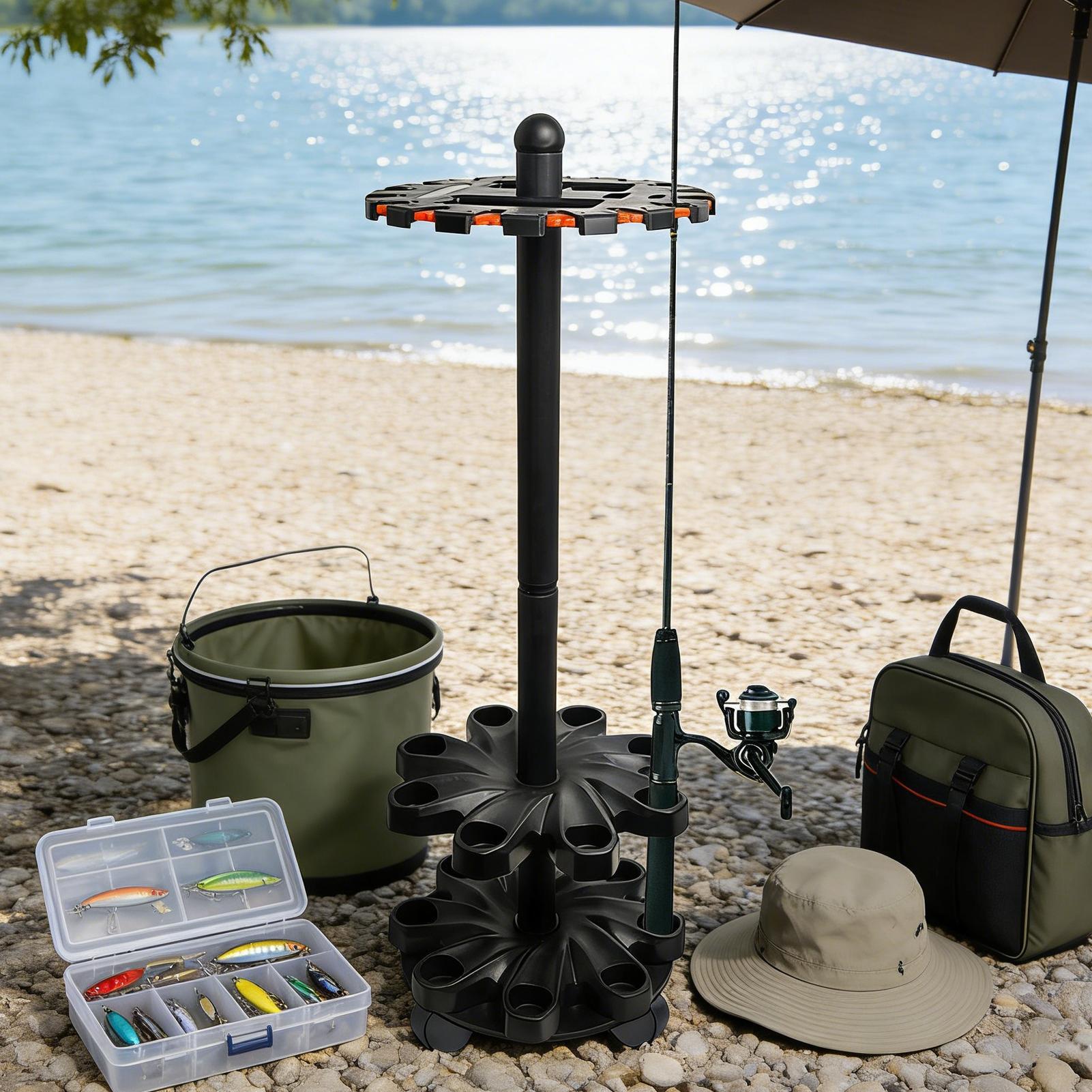 Fishing Rod Racks Angling Pole - огляд і ціна Fishing Rod Rack