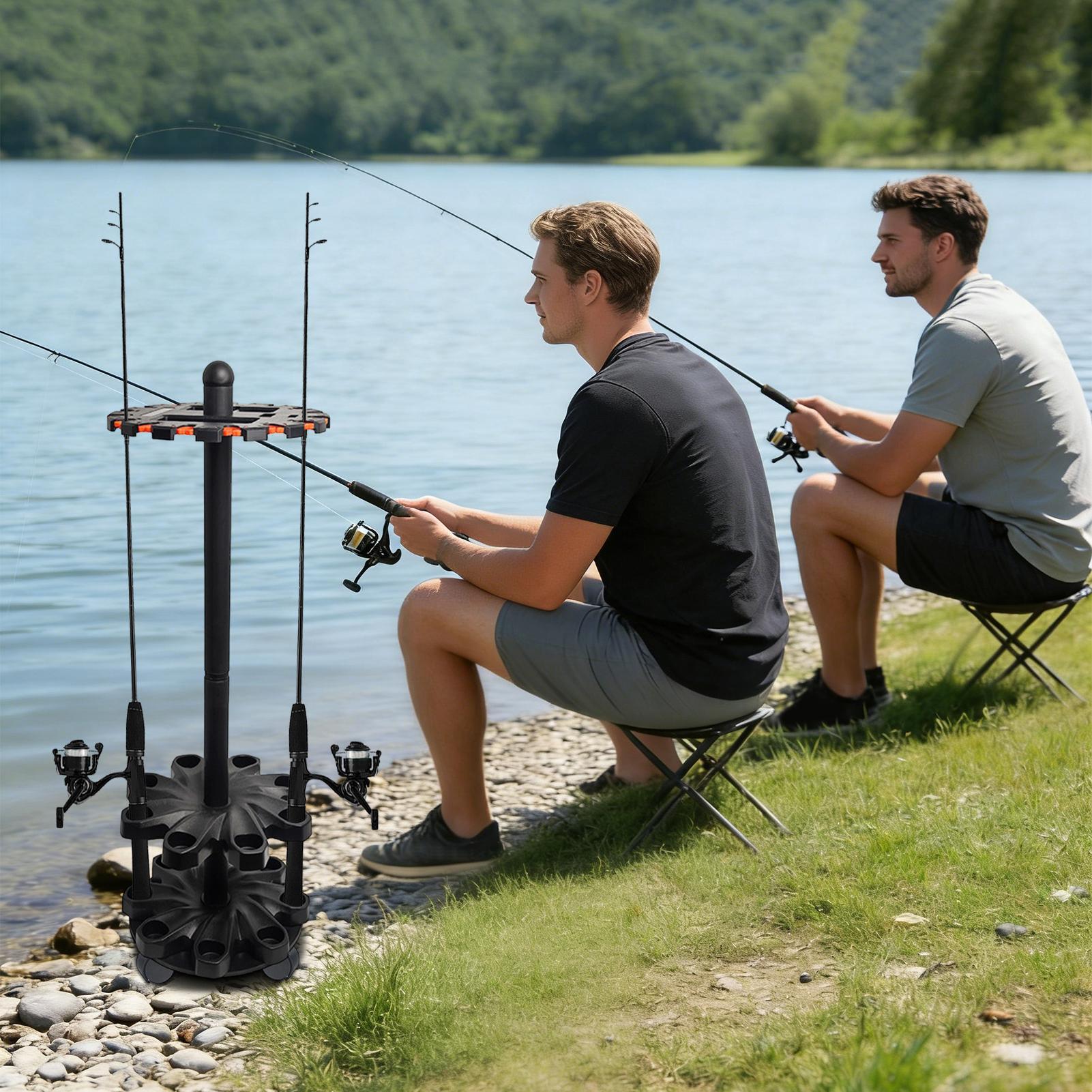 Fishing Rod Racks Angling Pole - огляд і ціна Fishing Rod Rack
