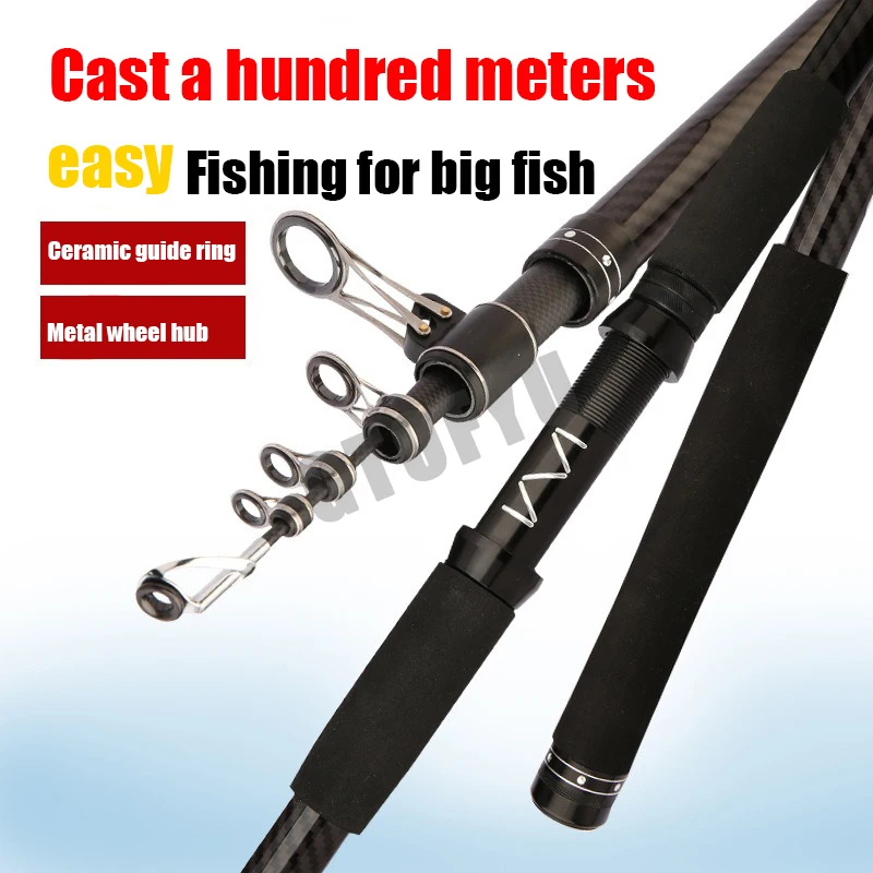 3.6M-4.5M Telescopic Fishing R - огляд і ціна Fishing Rod Surf